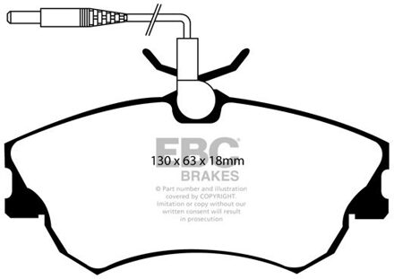 Renault Remblokkenset, schijfrem DP1128