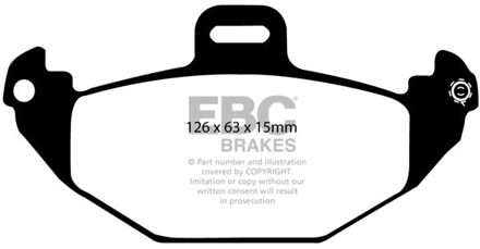 Renault Remblokkenset, schijfrem DP1190