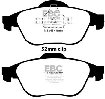 Renault Remblokkenset, schijfrem DP1394