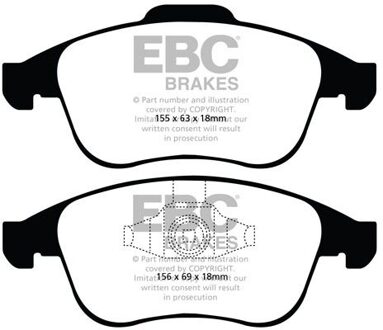 Renault Remblokkenset, schijfrem DP1992