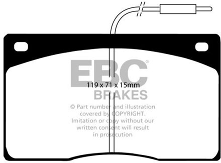 Renault Remblokkenset, schijfrem DP581