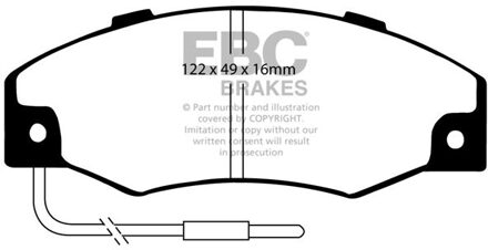 Renault Remblokkenset, schijfrem DP604