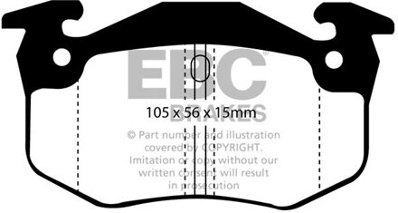 Renault Remblokkenset, schijfrem DP951