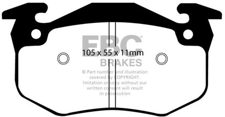 Renault Remblokkenset, schijfrem DP983