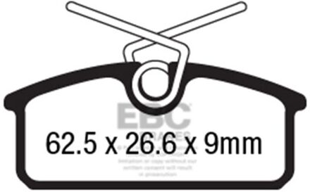 Renault Remblokkenset, schijfrem DPX2183