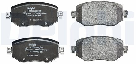 Renault Remblokkenset, schijfrem LP3306