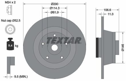 Renault Remschijf 92269603