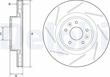 Renault Remschijf BG9224C
