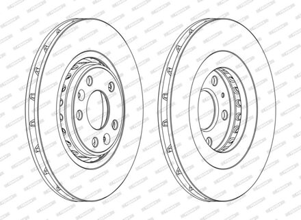 Renault Remschijf DDF1727C