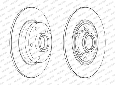Renault Remschijf DDF1730C1