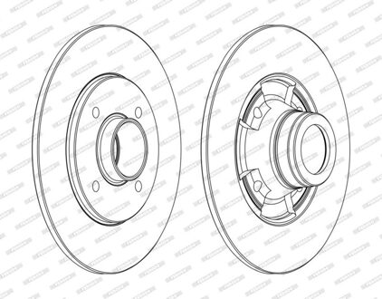Renault Remschijf DDF752C