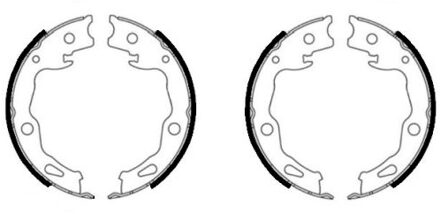 Renault Remschoenset, parkeerrem 91086000