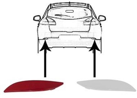 Renault Retroreflector (katoog) 4377939