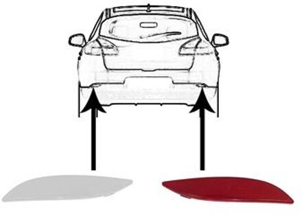 Renault Retroreflector (katoog) 4377940