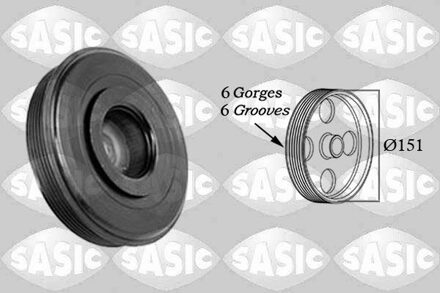 Renault Riemschijf, krukas 2154020