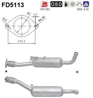 Renault Roetfilter FD5113