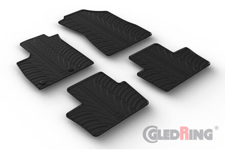 Renault Rubbermatten passend voor Renault Austral MHEV 2022- (T profiel 4-delig) GL0019