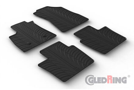 Renault Rubbermatten passend voor Renault Espace VI E-Tech Hybrid 2023- (T profiel 4-delig + montageclips) GL0025