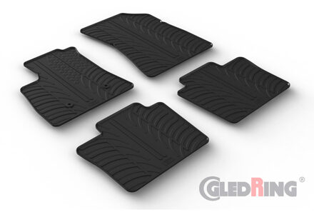 Renault Rubbermatten passend voor Renault Rafale E-Tech Full Hybrid 2023- (T profiel 4-delig + montageclips) GL0026