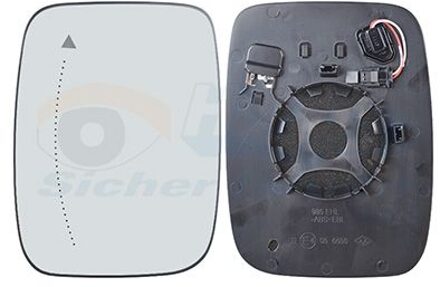 Renault Spiegelglas Links 4423835