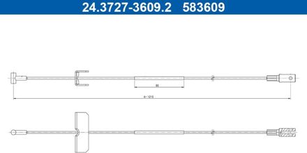 Renault Trekkabel, parkeerrem 24372736092