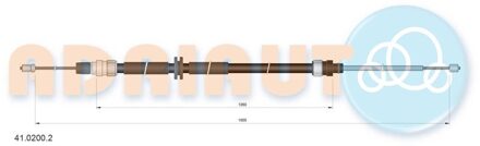 Renault Trekkabel, parkeerrem 4102002