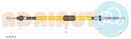 Renault Trekkabel, parkeerrem 4102102