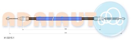 Renault Trekkabel, parkeerrem 4102151