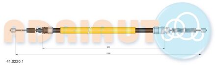 Renault Trekkabel, parkeerrem 4102201