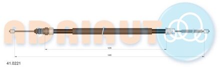 Renault Trekkabel, parkeerrem 410221