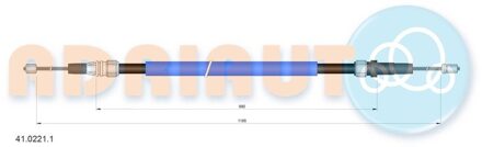 Renault Trekkabel, parkeerrem 4102211