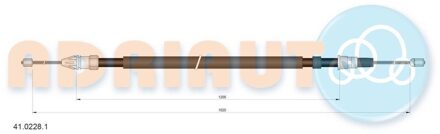 Renault Trekkabel, parkeerrem 4102281