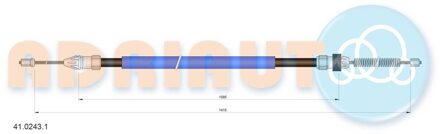 Renault Trekkabel, parkeerrem 4102431