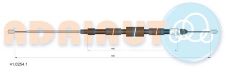 Renault Trekkabel, parkeerrem 4102541