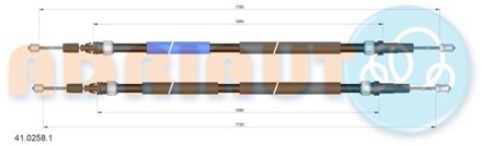 Renault Trekkabel, parkeerrem 4102581