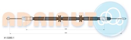 Renault Trekkabel, parkeerrem 4102601