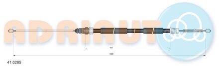 Renault Trekkabel, parkeerrem 410265