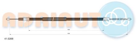 Renault Trekkabel, parkeerrem 410268