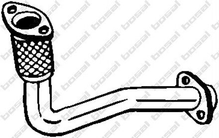 Renault Uitlaatpijp 713255