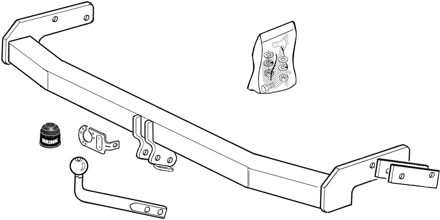 Renault Vaste trekhaak