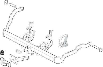 Renault Vaste trekhaak