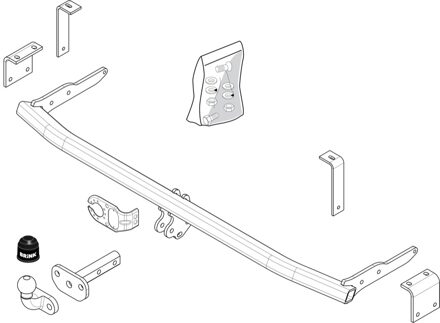 Renault Vaste trekhaak