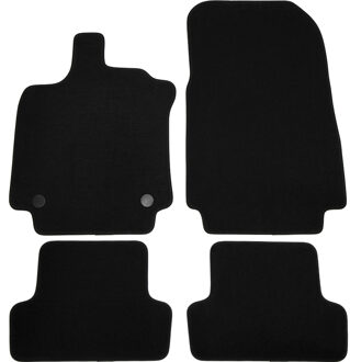 Renault Velours Automatten passend voor Renault Clio IV 2012- 4-delig HL1673204