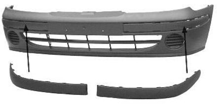 Renault VOORBUMPER 5/99+ 4/5-deurs 4325572