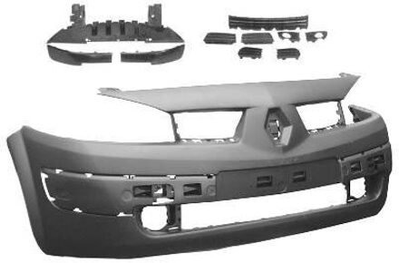 Renault Voorbumper In Primer -2/06 4327574