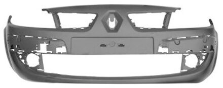 Renault VOORBUMPER IN PRIMER 8/06+ met MISTLICHTGAT 4376575