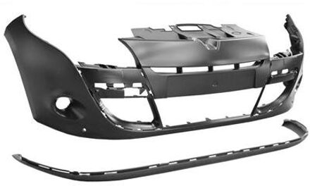 Renault VOORBUMPER met PDC-GATEN 4378575
