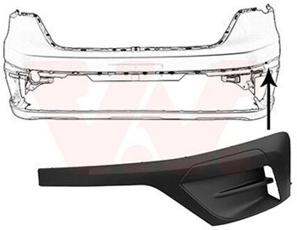 Renault Voorbumpersierlijst L. 4423581