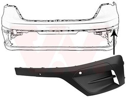 Renault Voorbumpersierlijst L. 4423583