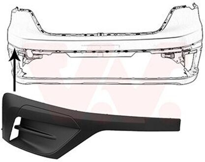 Renault Voorbumpersierlijst R. 4423582